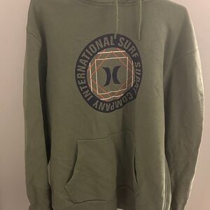Hurley International Surf Supply Olive Hoodie